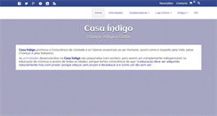 Desktop Screenshot of casa-indigo.com